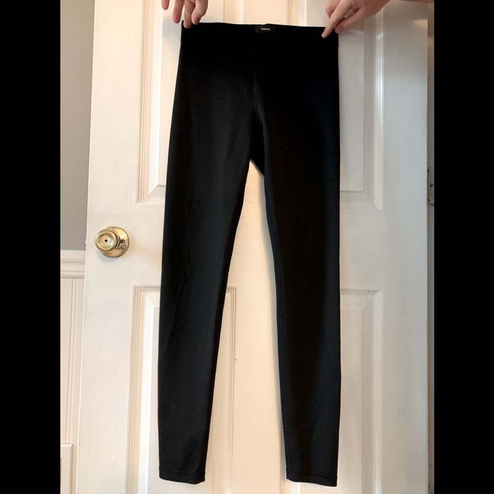 Theory Adbelle High Waisted Leggings Black Size S